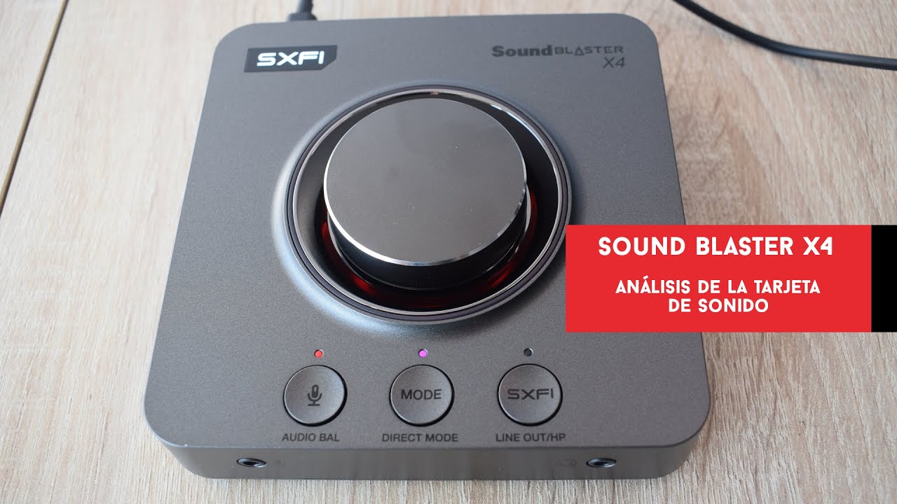 Sound Blaster X4. Analizamos la tarjeta de sonido más potente que hemos probado | Gameit ES