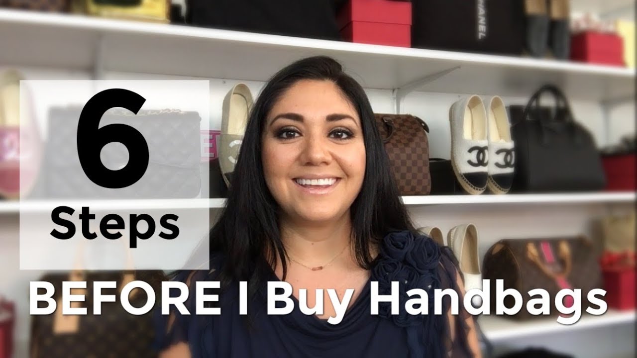6 Steps BEFORE I Buy Handbags | Minks4All