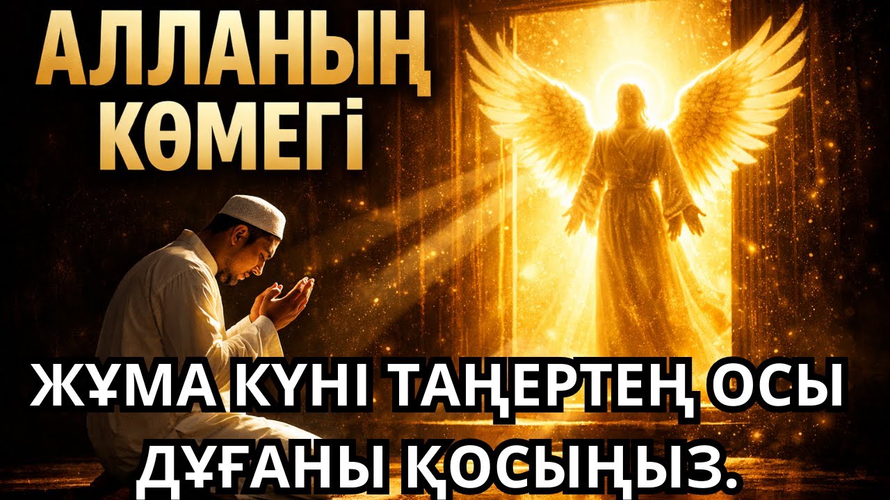 ЖҰМА КҮНІН БОС ӨТКІЗБЕ – МОЛ ЫРЫС СҰРАЙТЫН ДҰҒА