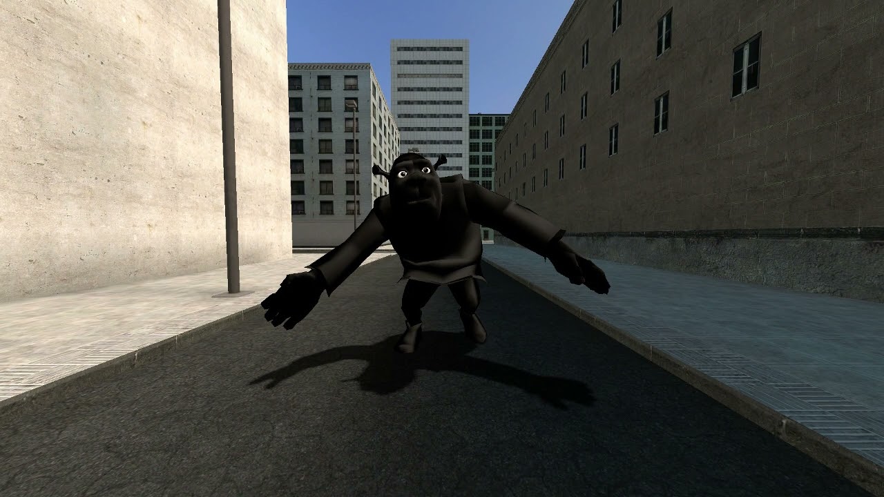 THE SHREK MUNCI OLD CHASE THEME AND ALL PHASES | Garry's mod