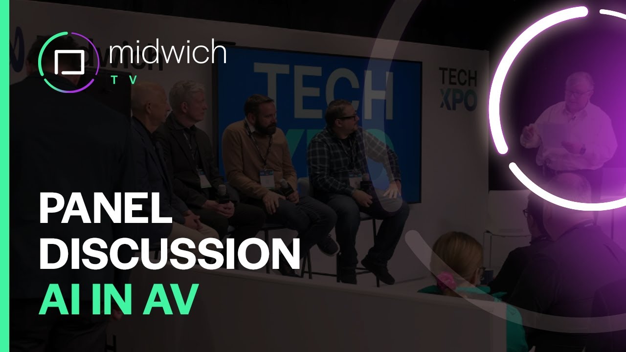 AI in AV |  Expert Panel Debate at Tech Xpo 2025