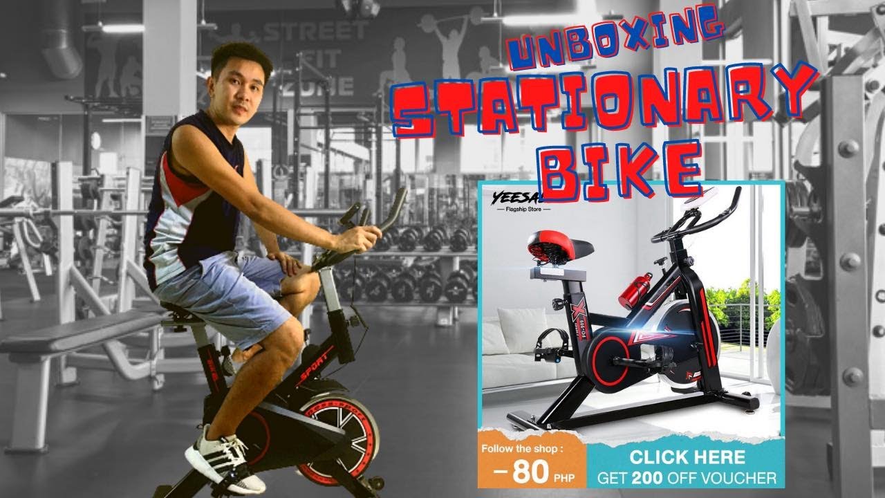 LAZADA STATIONARY BIKE | UNBOXING | MARKY MARINO