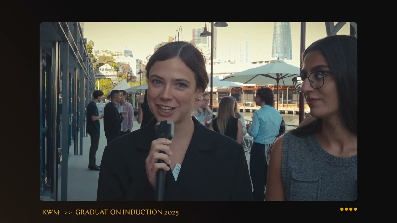 KWM Graduate Induction 2025 &ndash; What you hope to achieve