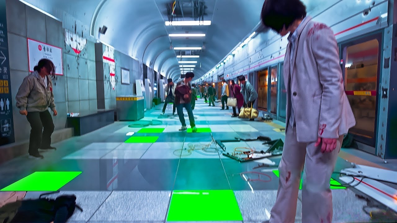 ปีศาจบุกสถานีรถไฟใต้ดิน มีเพียงแต่คนที่ยืนบนพื้นที่สีเขียวเท่านั้นที่จะรอดชีวิต