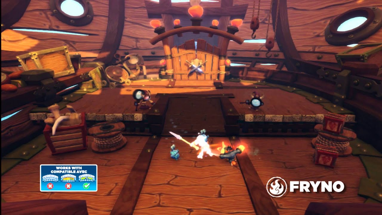 Skylanders SWAP Force - Fryno Gameplay