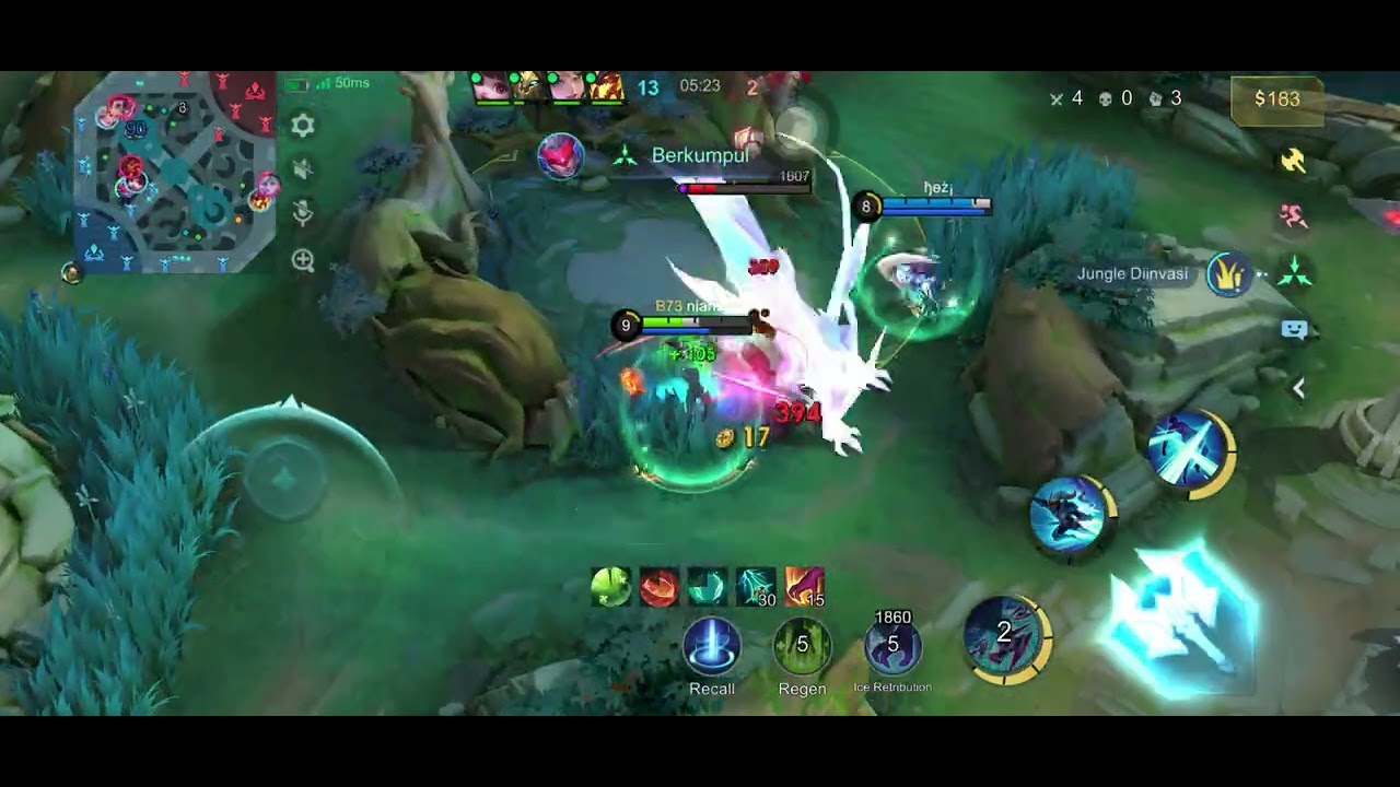 SABER JUNGELL // part SOLO RANKK #mobilelegends #mlbb #mlbbhighlights 