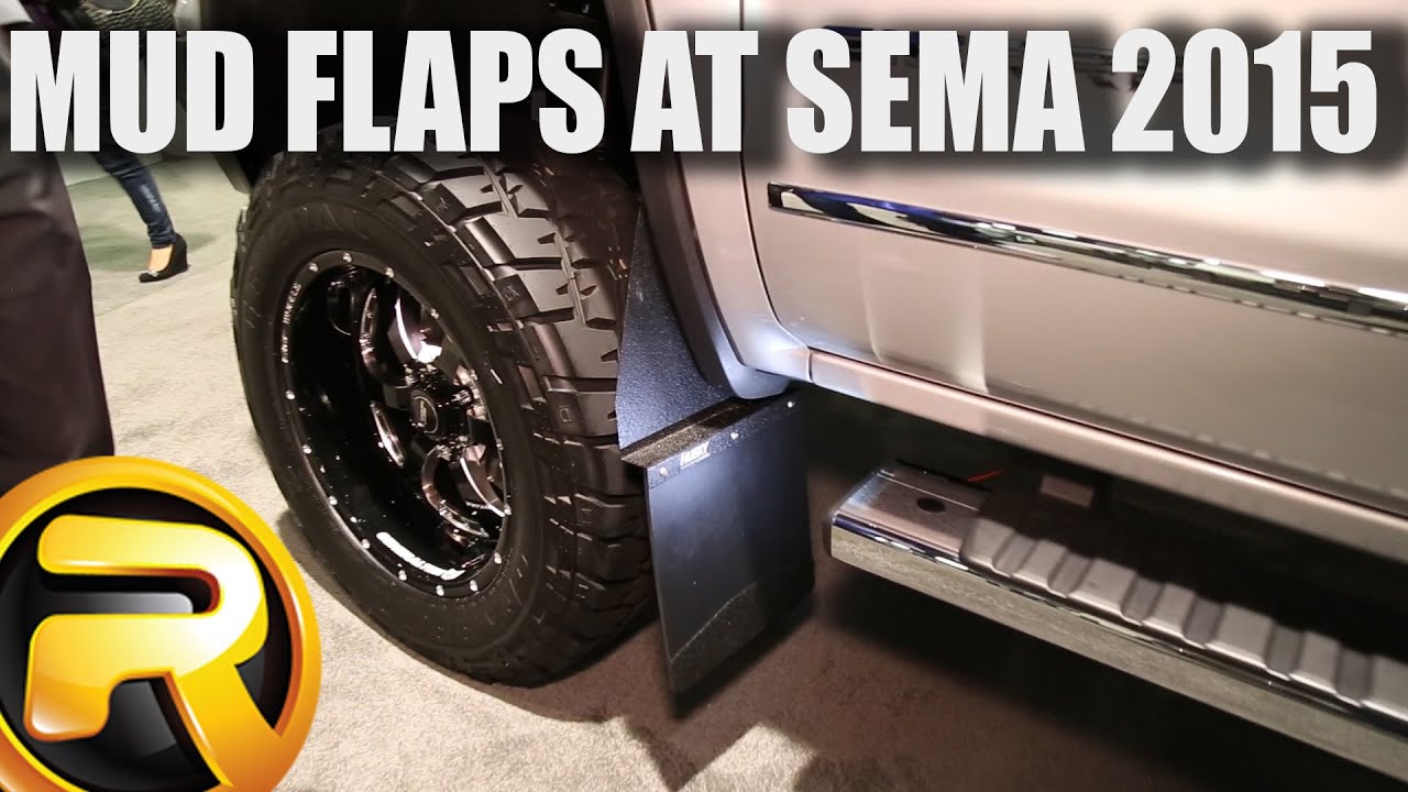 Husky Liners Kick Back Mud Flaps at SEMA 2015