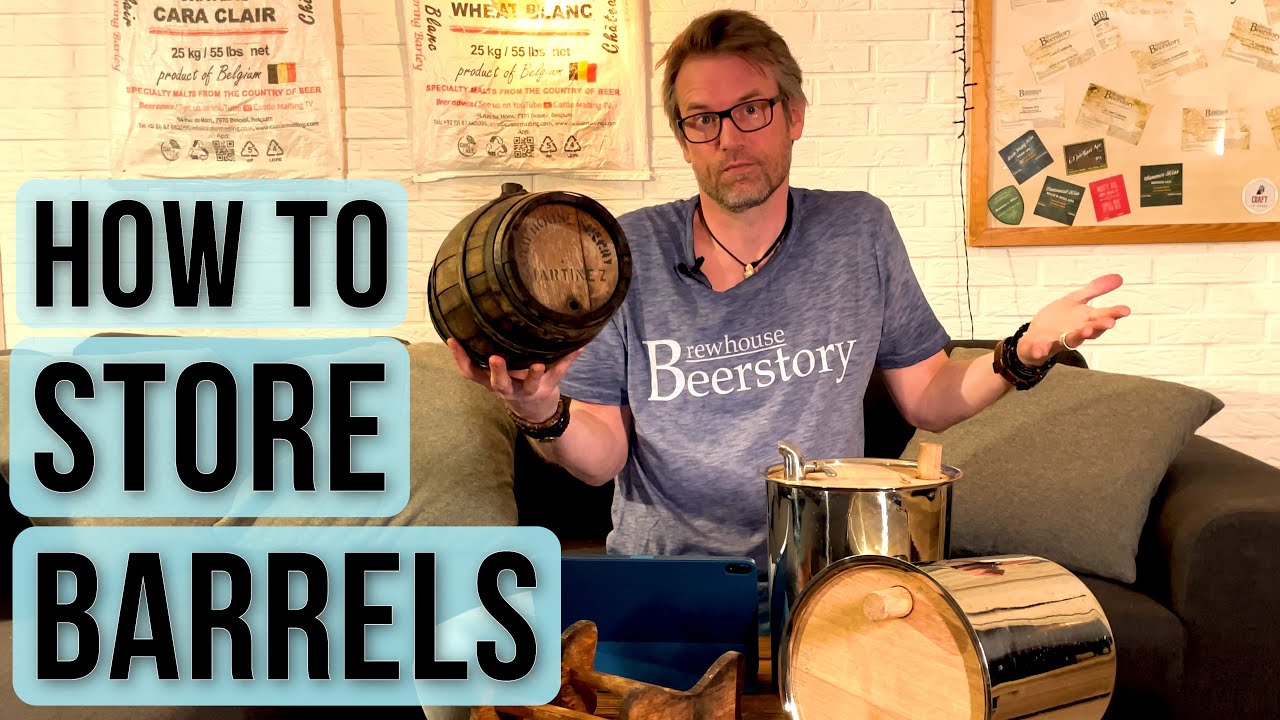 How to store barrels if you're not aging beer in them