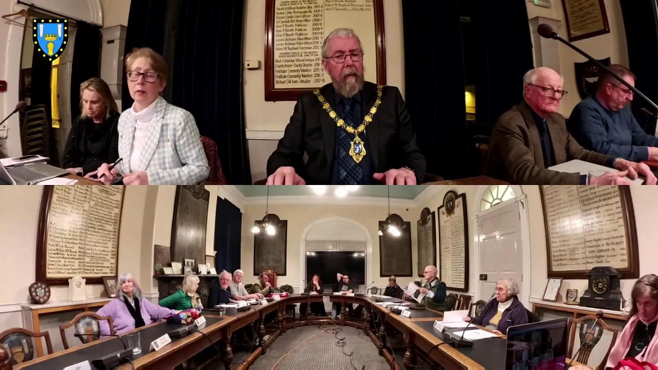 Evesham Town Council Meeting, 16th Feb