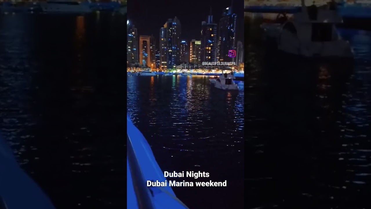 Dubai Marina Night Out, Best places to go in Dubai at night, #dubailife #dubainights #Dubainight