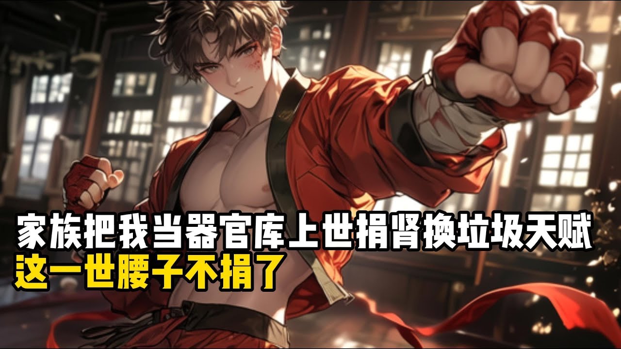 家族把我當器官庫，上一世捐腎換來垃圾天賦，這一世腰子不捐了#漫画解说 #動漫 #小说