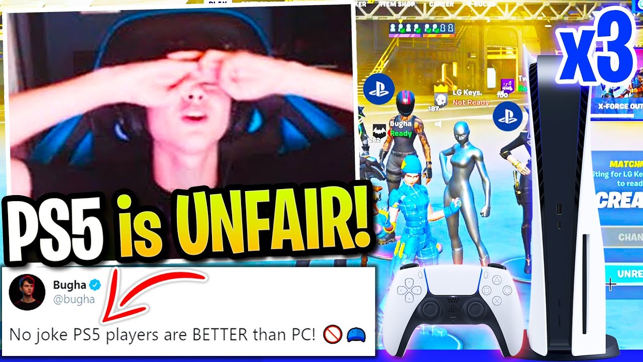 Bugha Challenged by ENTIRE Team of PS5 Players and THIS Happened!