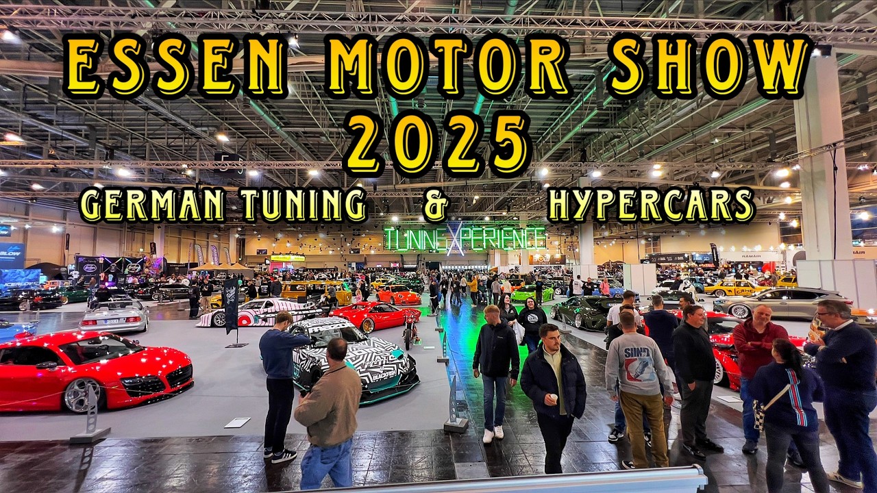 EPIC Essen Motor Show 2025 Walking Tour Part 1🔥| 4K Video |Best German Tuning & Hypercars(Must See!)