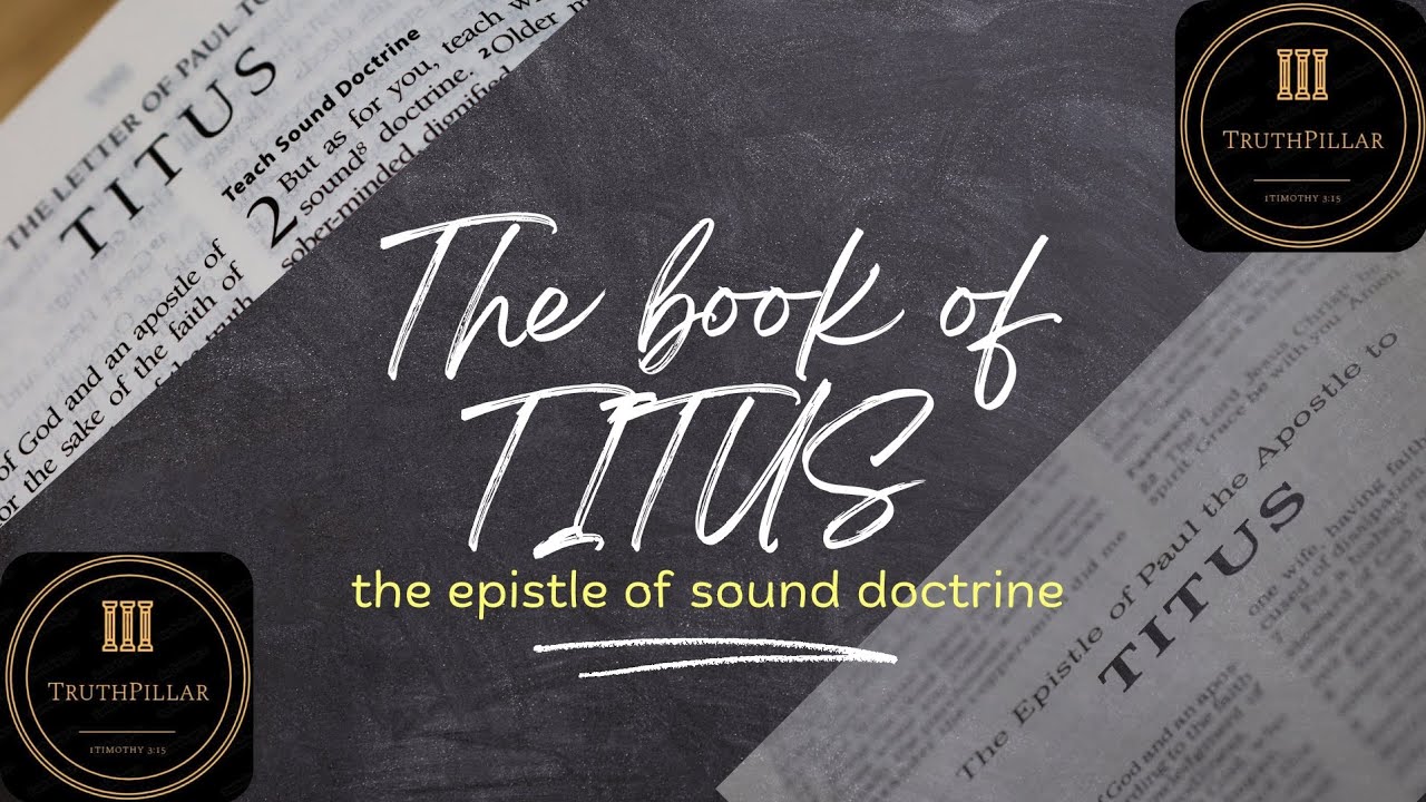 Titus 2:1-2 Sound Doctrine for Men
