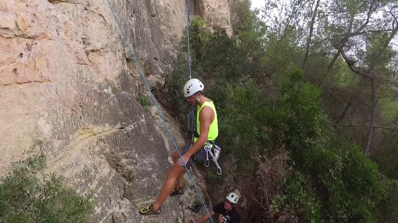 Escalada en Vallirana (drone view)