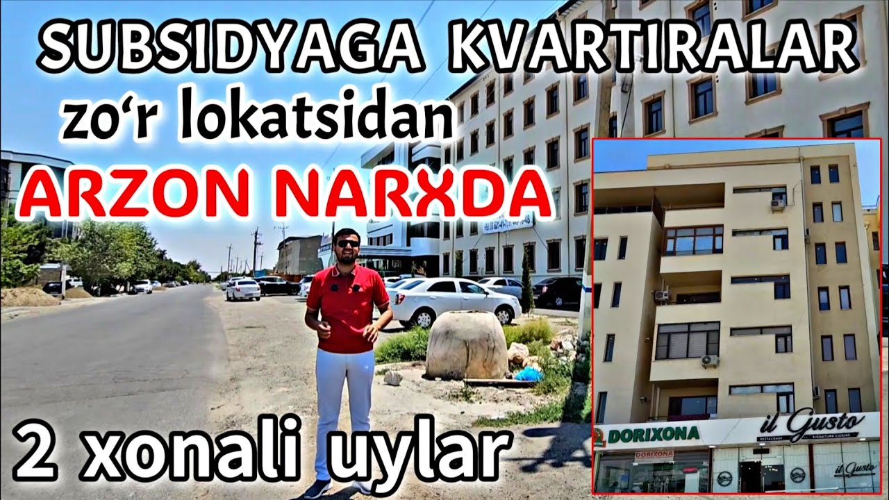 SUBSIDYA VA 1-LAMCHI KREDITGA BOPLADIGAN ARZON UYLAR BUXORO 22.06.2025