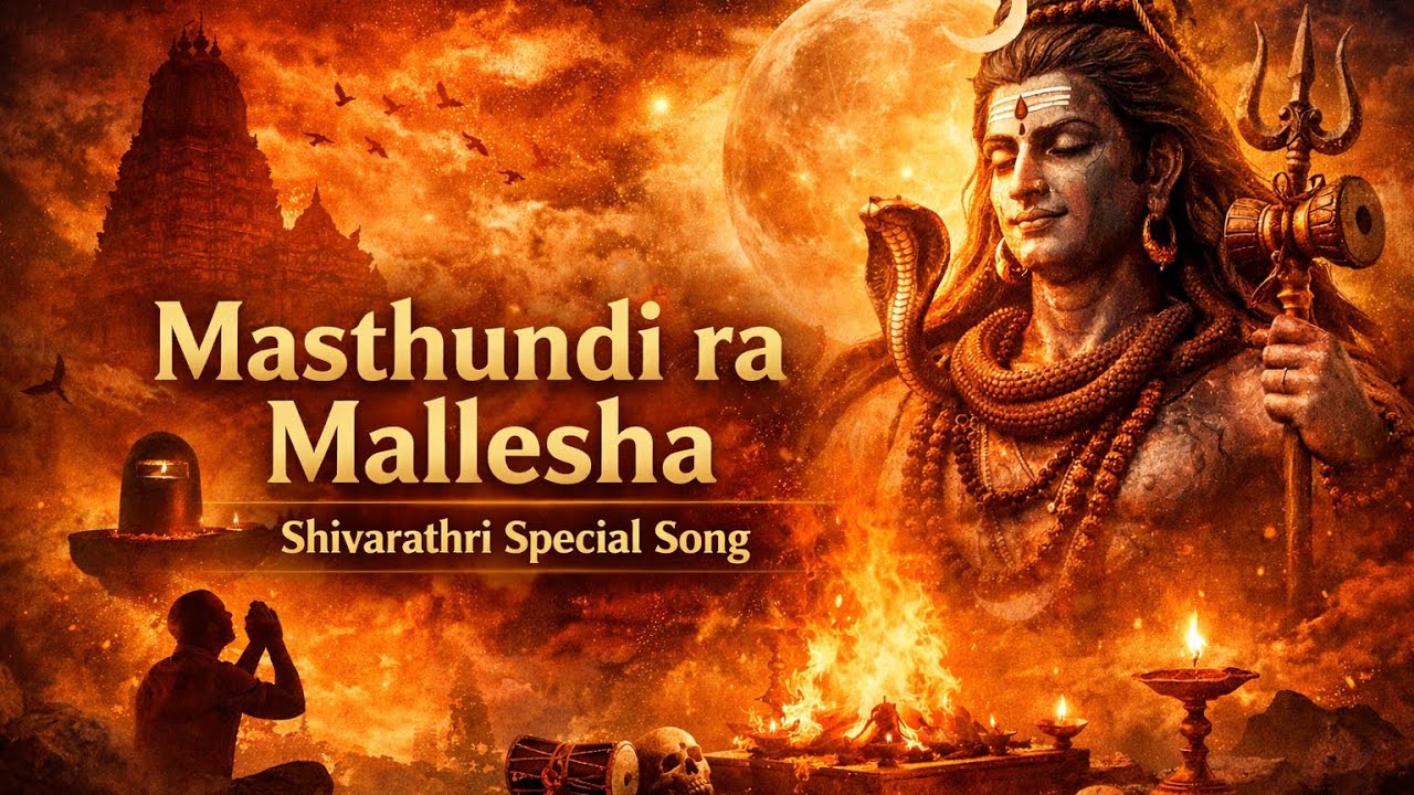 మస్తుందిరా మల్లేశా | Telugu Devotional Folk Song | Sharath Chepuri