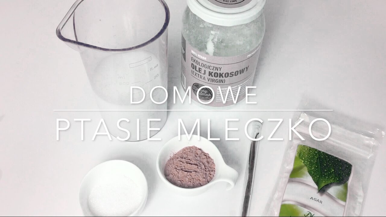 Zdrowe zamienniki #1 - domowe ptasie mleczko