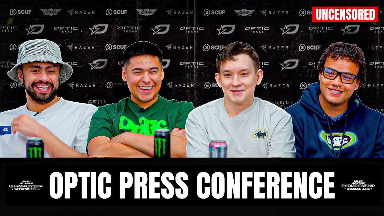 OpTic TEXAS BACK TO BACK CHAMPS PRESS CONFERENCE