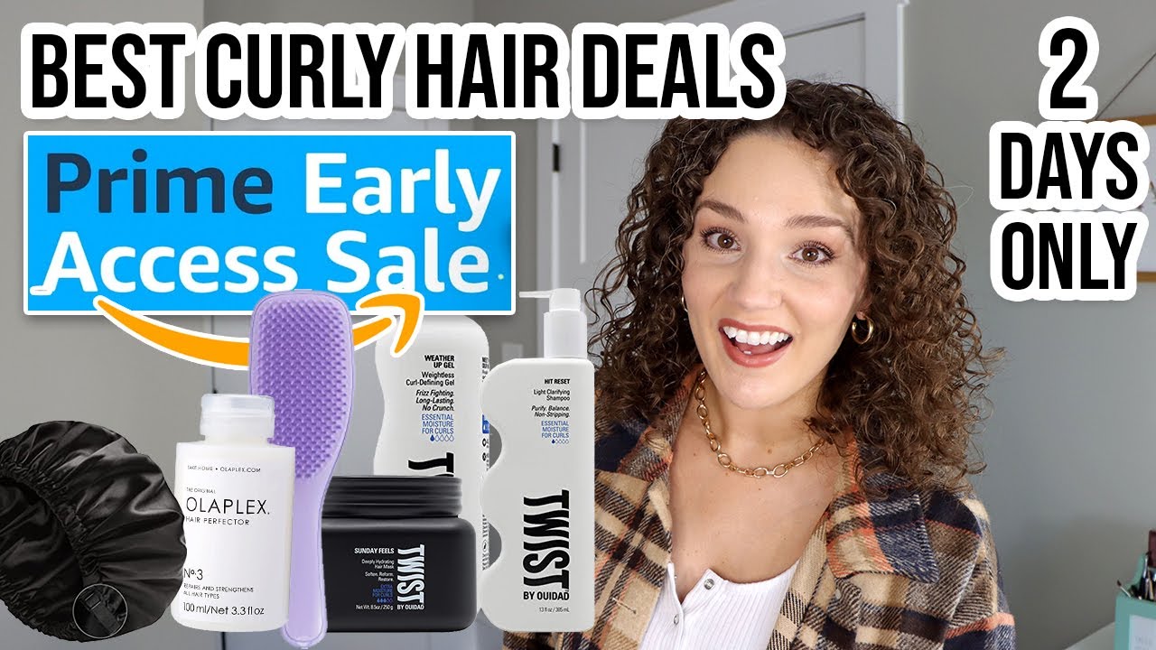 Best Curly Hair Deals for Amazon Prime Day Oct 2022