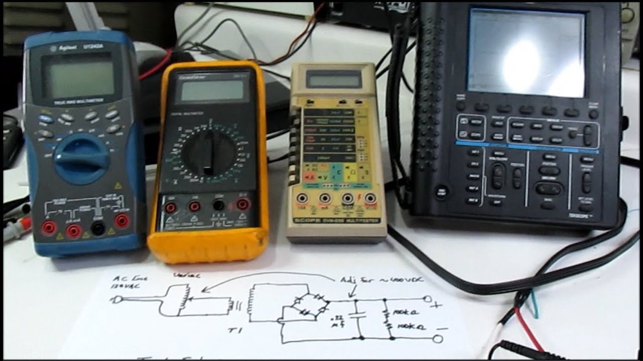Digital Multimeter Comparisons on AC readings...
