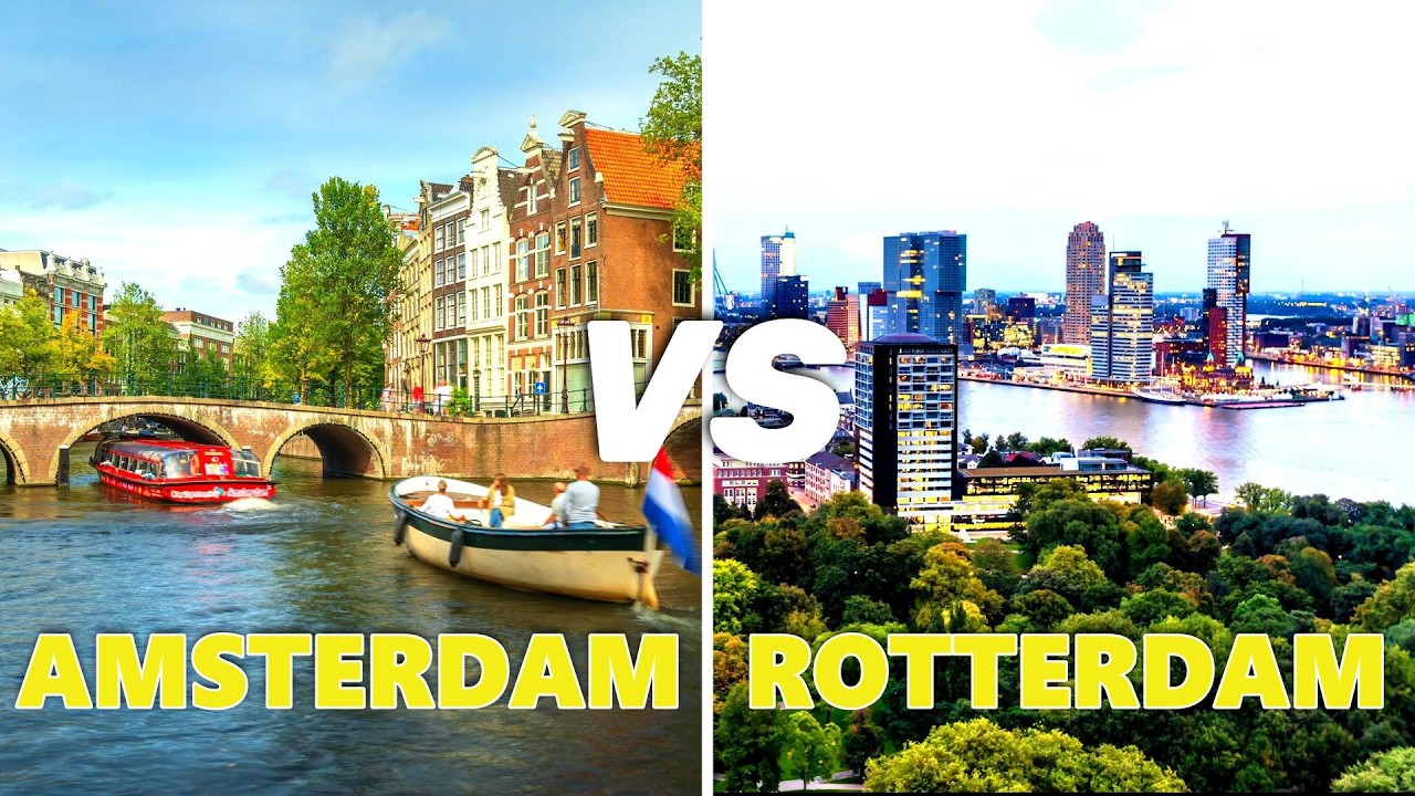 Amsterdam vs. Rotterdam: Which City Wins? (Battle of Dutch Cities)!