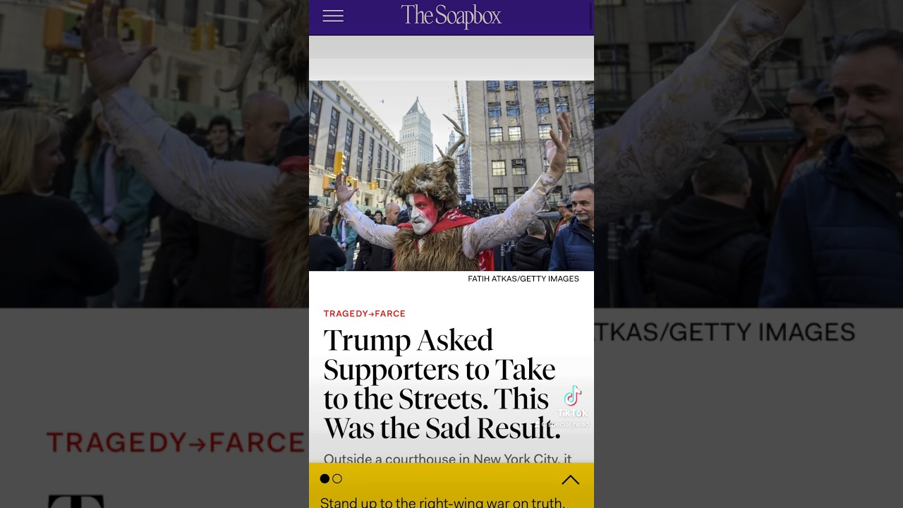I Hijacked a Trump Protest and Stole the Show!!