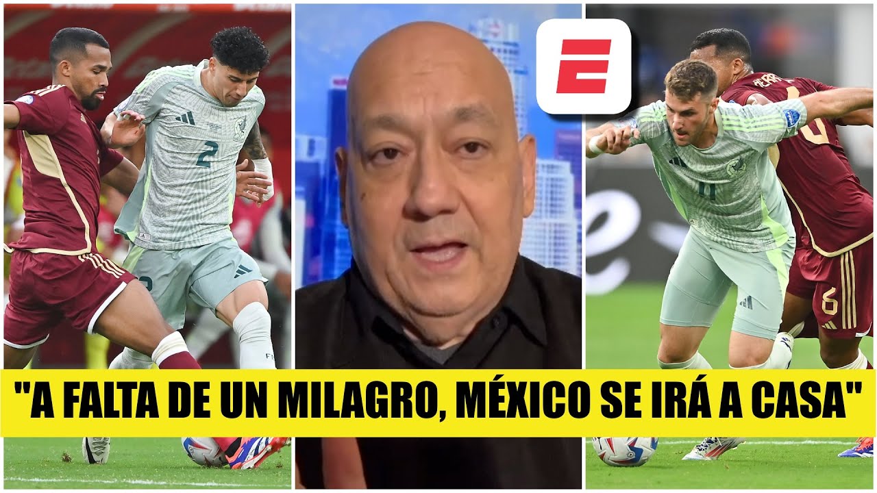 MÉXICO cayó en la trampa de VENEZUELA ahora puede venir la EJECUCIÓN frente a Ecuador | Copa América