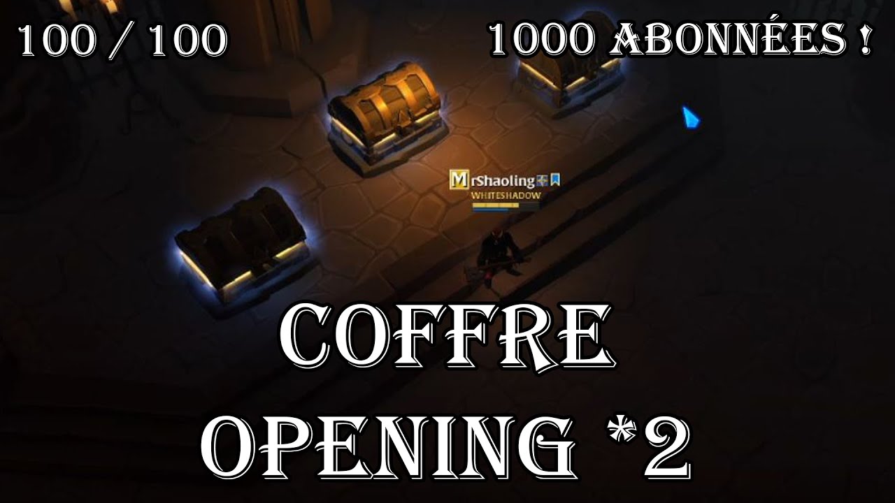 [FR] Albion Online - Coffre Opening spécial 1000 abonnés ! (concours)