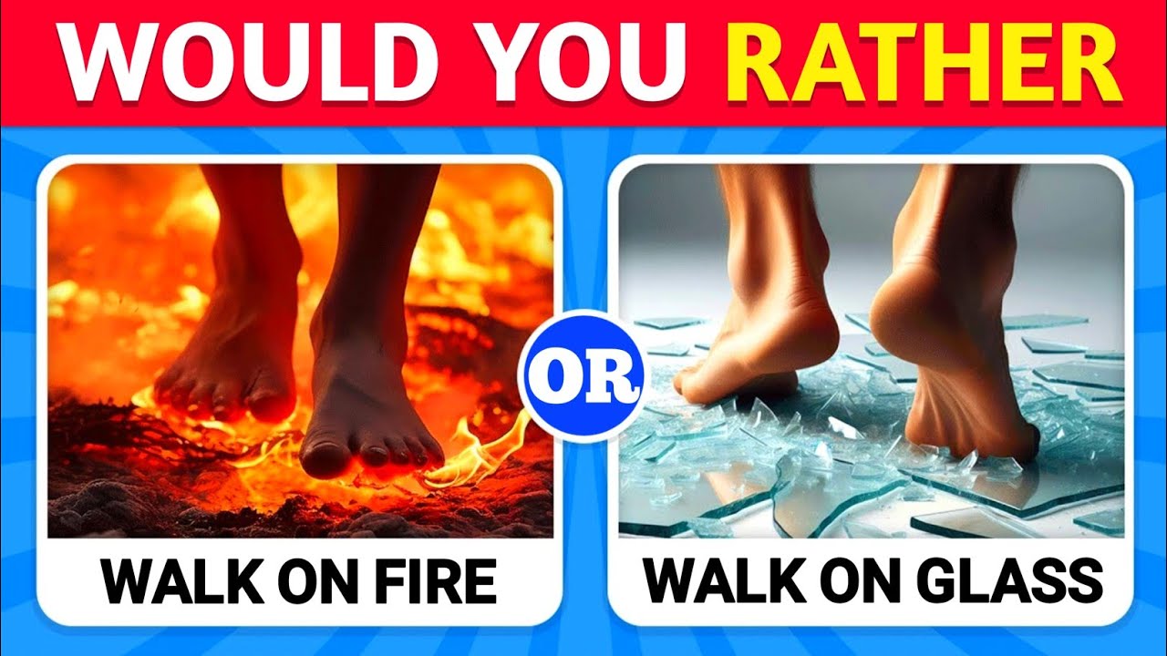 Would You Rather - HARDEST Choices Ever! 😱😜 New Hard Choices Edition
