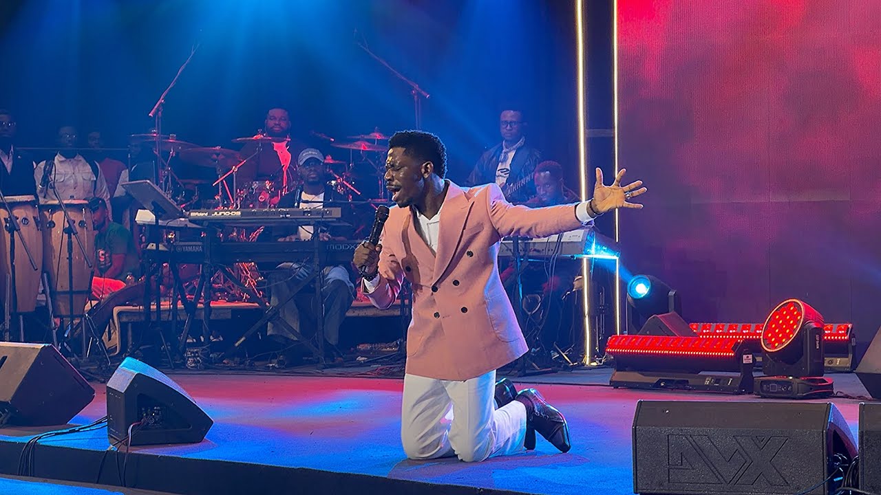 🔥 Moses Bliss Emotionally 😭 Cried At Worship Performance at IYES Ghana 2026 All Night Concert 