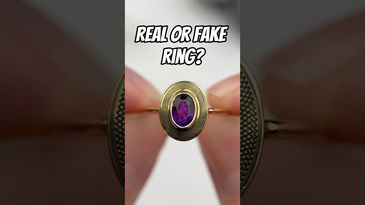 Real Ring or Costume Jewelry? 