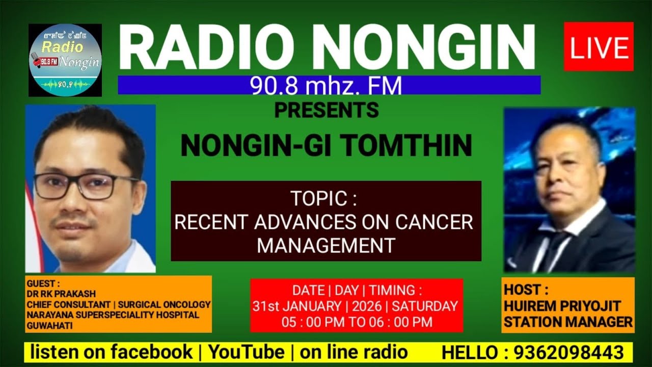 TOMTHIN ::  DR, RAJKUMAR  PRAKASH , NARAYAN  HOSPITAL ,,THE  31ST  JANUARY  2026 ,  RADIO NONGIN,,