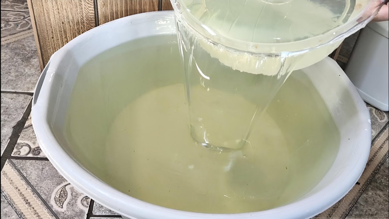 COM 900ML DE ÓLEO FIZ MAIS DE 30 LITROS DE SABÃO LÍQUIDO