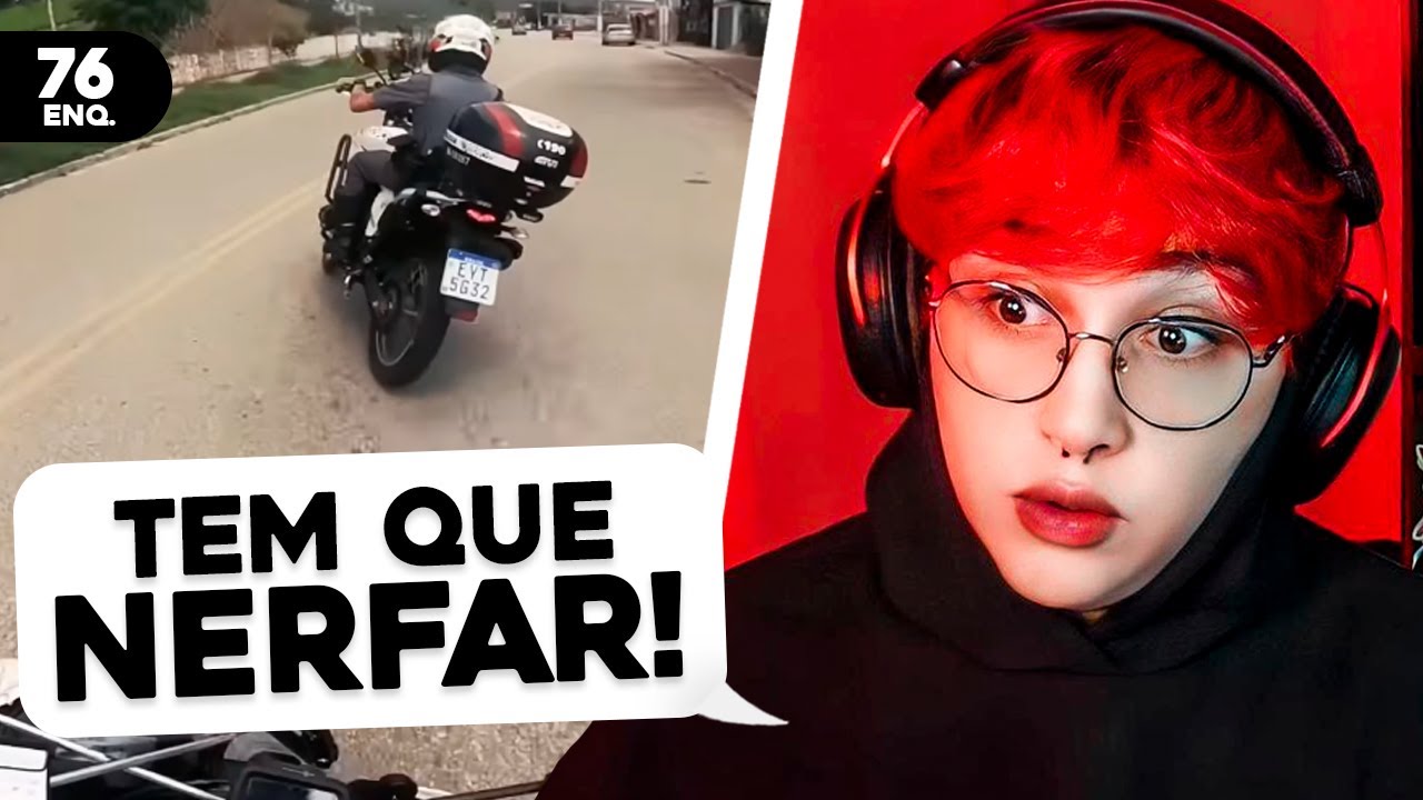 SCOTTONAUTA REAGINDO A: ENQUADROS DE MOTO (EP. 76)