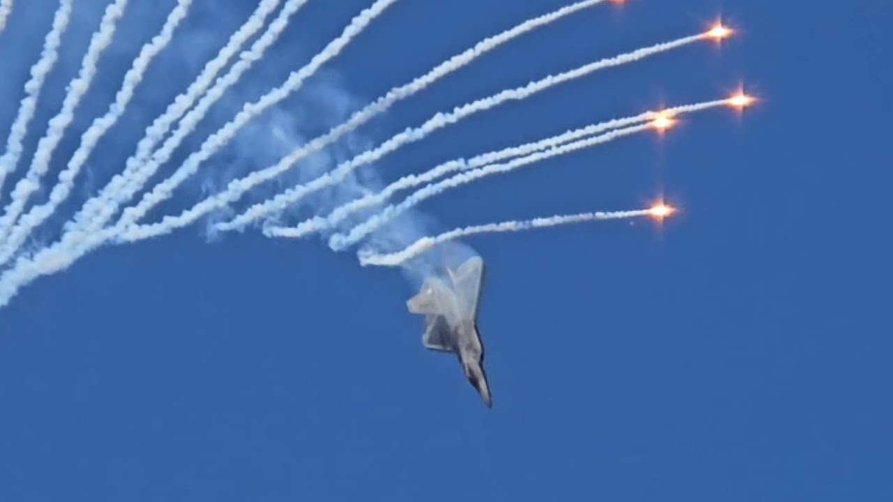Full F-22A RAPTOR Demo NAS OCEANA 2025