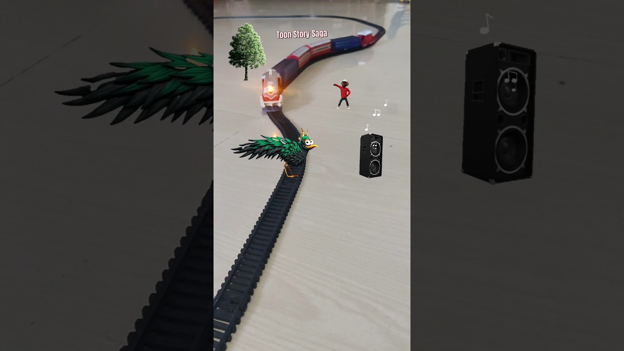 Peacock 🦚 is dancing to the best and the train is approaching fast | Peacock Dance Videos 🦚 Sounds