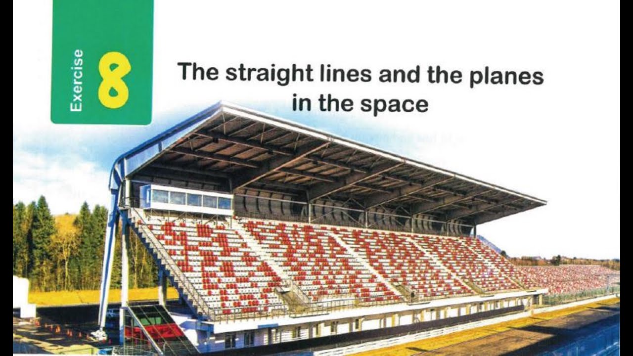 solving exercise 8 applied, THE STRAIGHT LINES & THE PLANES IN THE SPACE, 2026