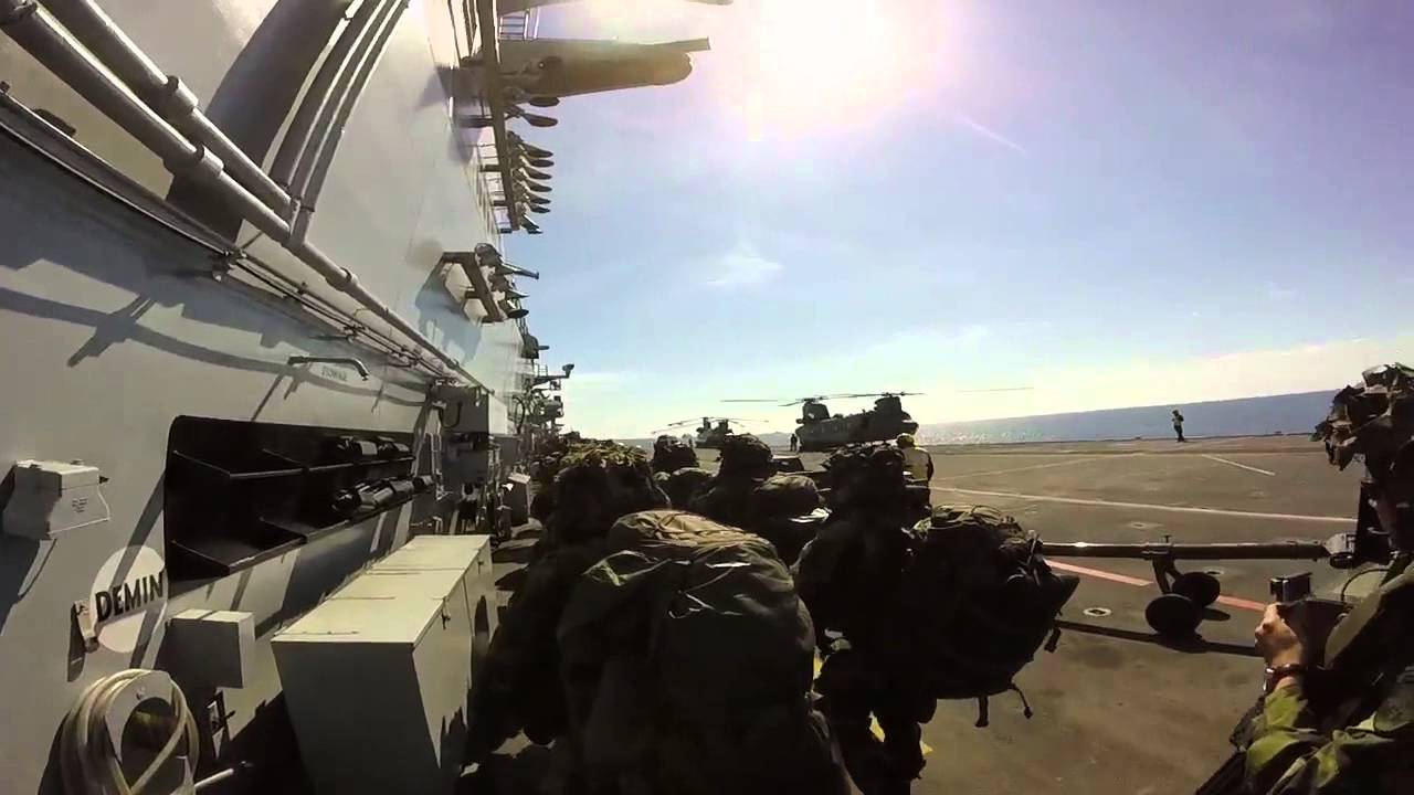 Baltops 2015 Swedish Marine Corps