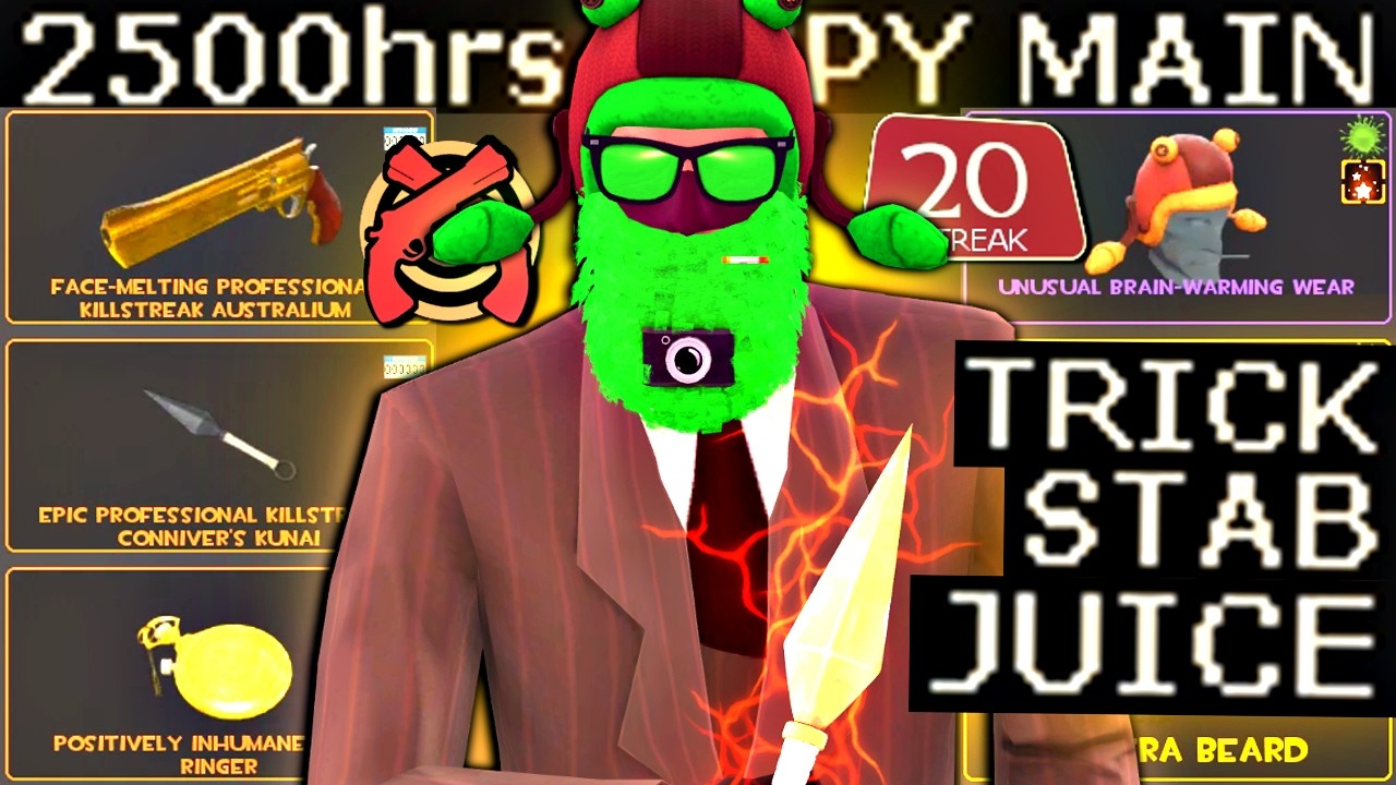 2500+ Hour Spy Main Destroys the Server🔸TF2 Gameplay