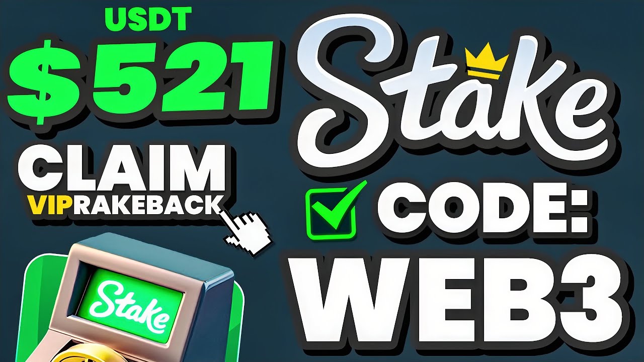 Stake Promo Code - WEB3 Activate VIP Benefits Rakeback on Stake