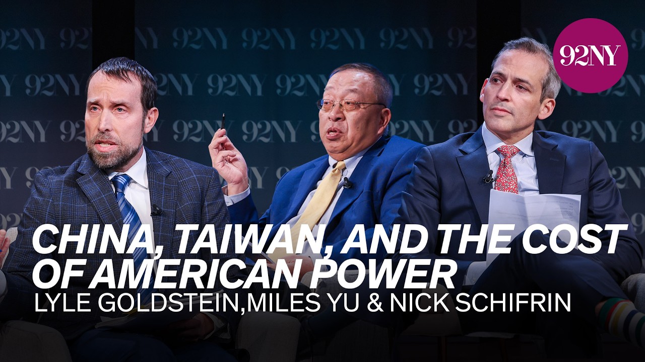 Lyle Goldstein,Miles Yu & Nick Schifrin: China, Taiwan, and the Cost of American Power