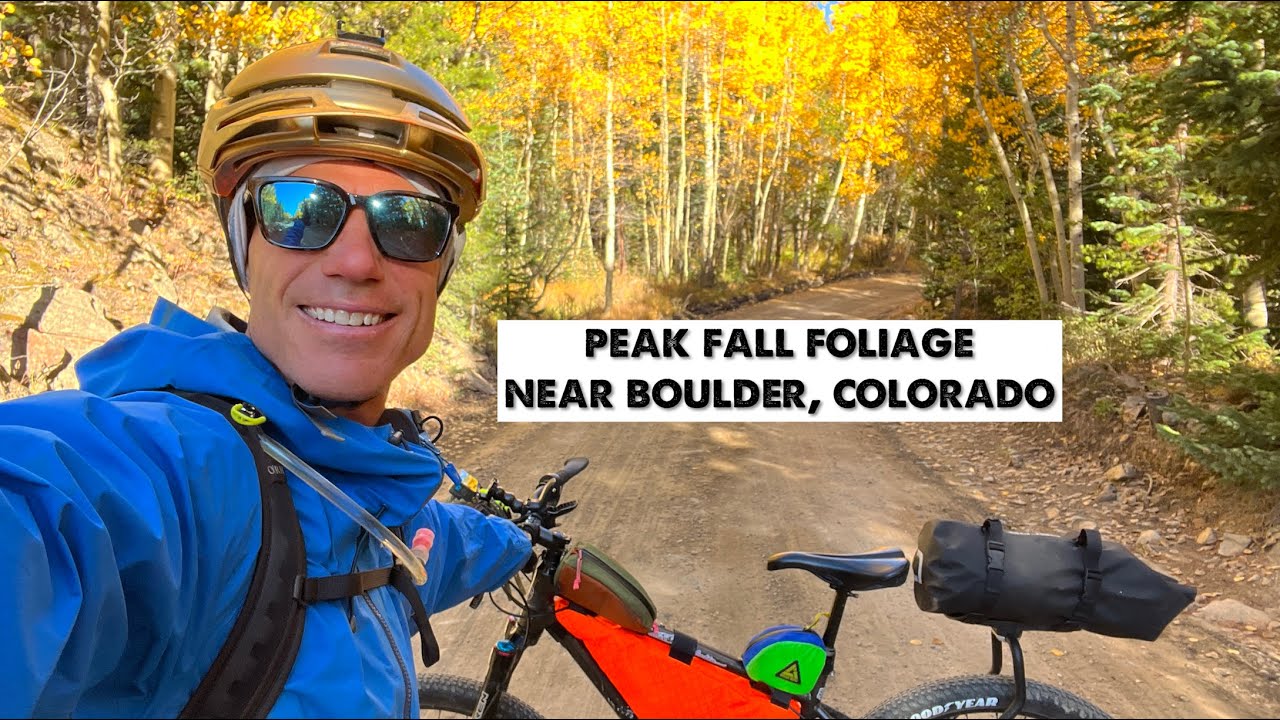 Bikepacking the Boulder Weekend Loop *Amazing Fall Colors*