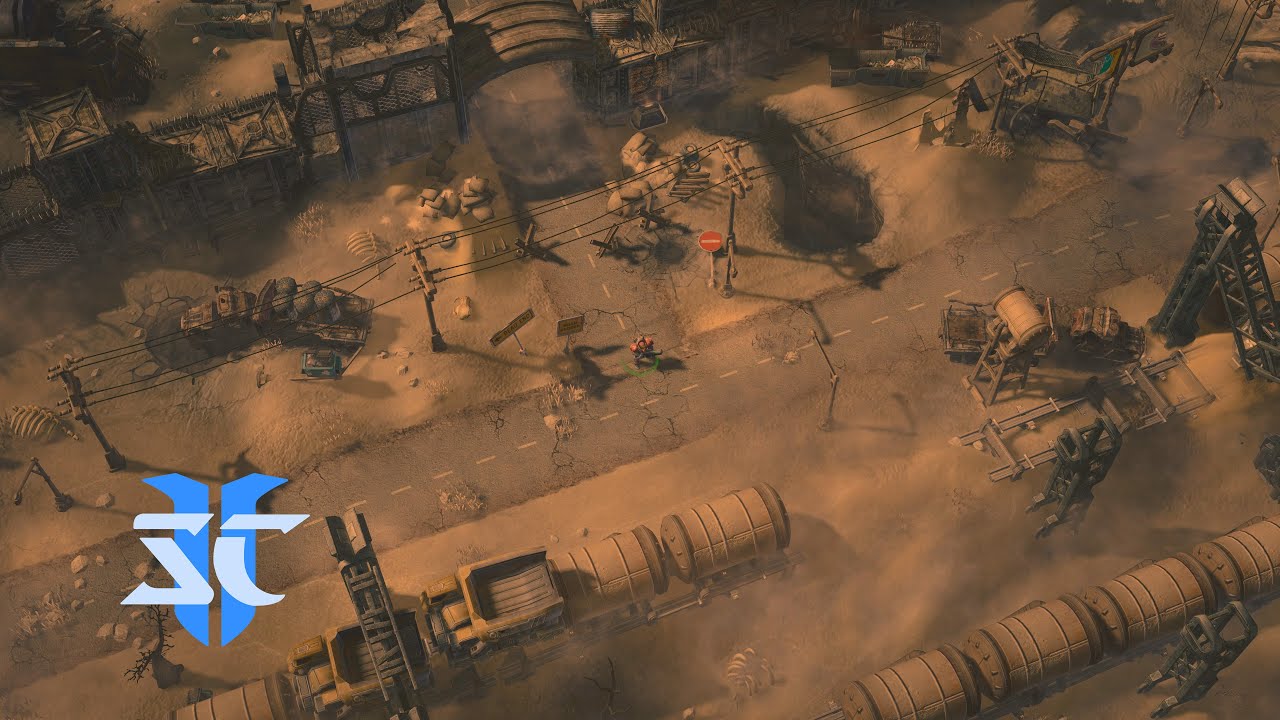 Re mapping in Starcraft 2 Editor «Wasteland» 4K
