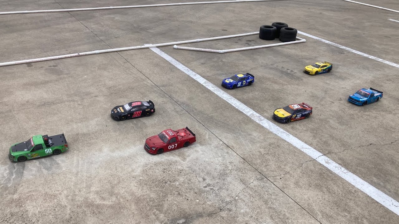 Losi NASCAR Stock Run 4 Fun Practice!