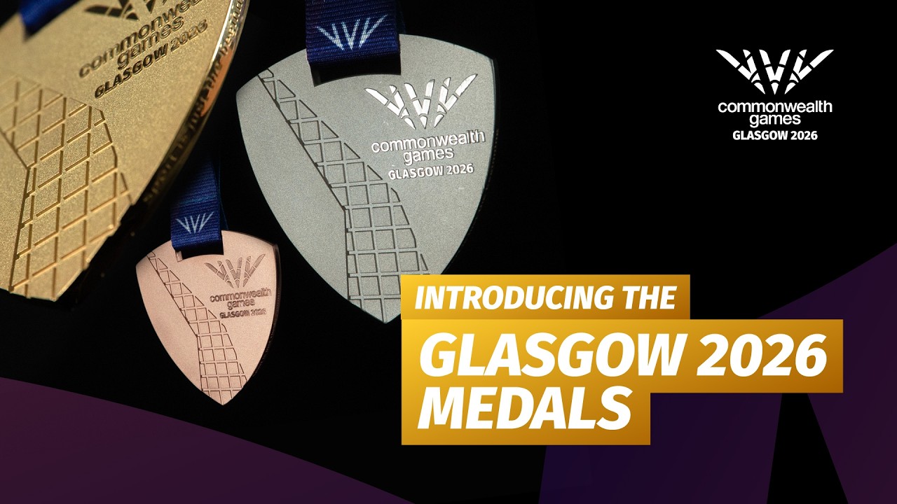 Представлены призовые медали! 🥇🥈🥉 | Игры Содружества 2026 в Глазго |