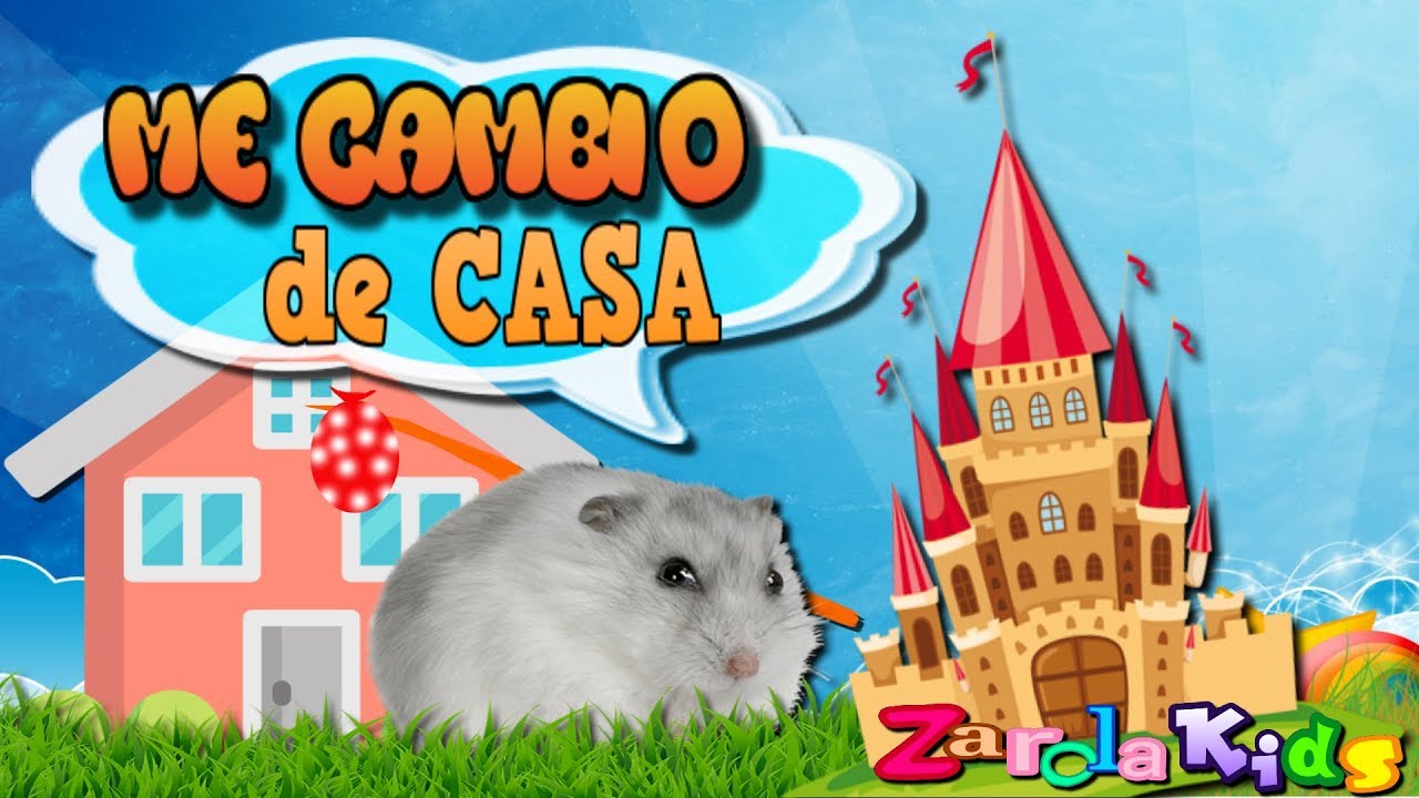 NUEVA casa para nuestra MASCOTA HAMSTER - Me cambio de casa - Zarolakids