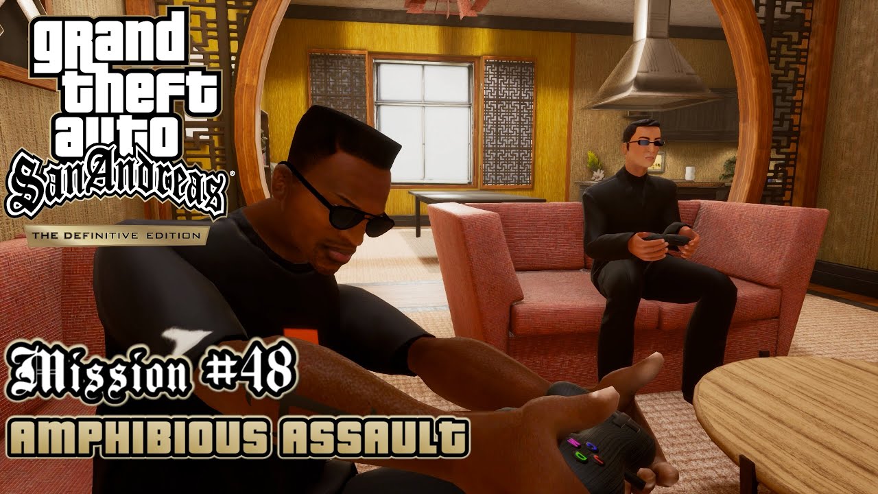 GTA San Andreas: Definitive Edition - Mission #48 - Amphibious Assault (PC)