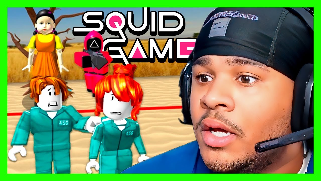 FANUM PLAYS ROBLOX SQUID GAMES!