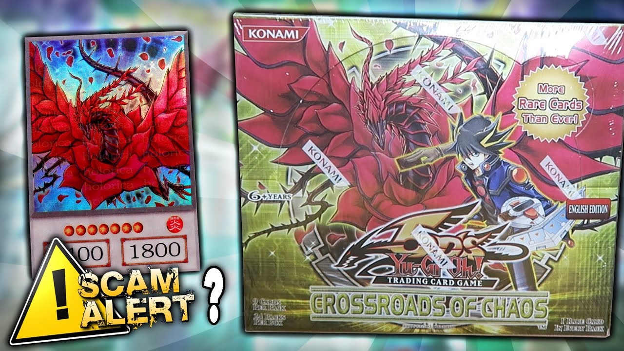 SCAM SCARE! YuGiOh CROSSROADS OF CHAOS BOOSTER BOX OPENING!! CLOSE CALL BOOSTER OPENING!!?